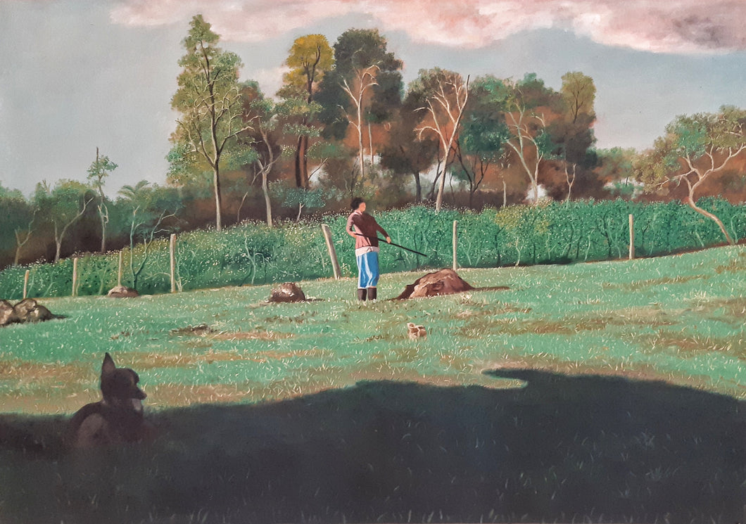 ARSENIO AGUILAR - Rastrillando paja