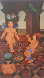 ARSENIO AGUILAR - Tres cupidos jugando
