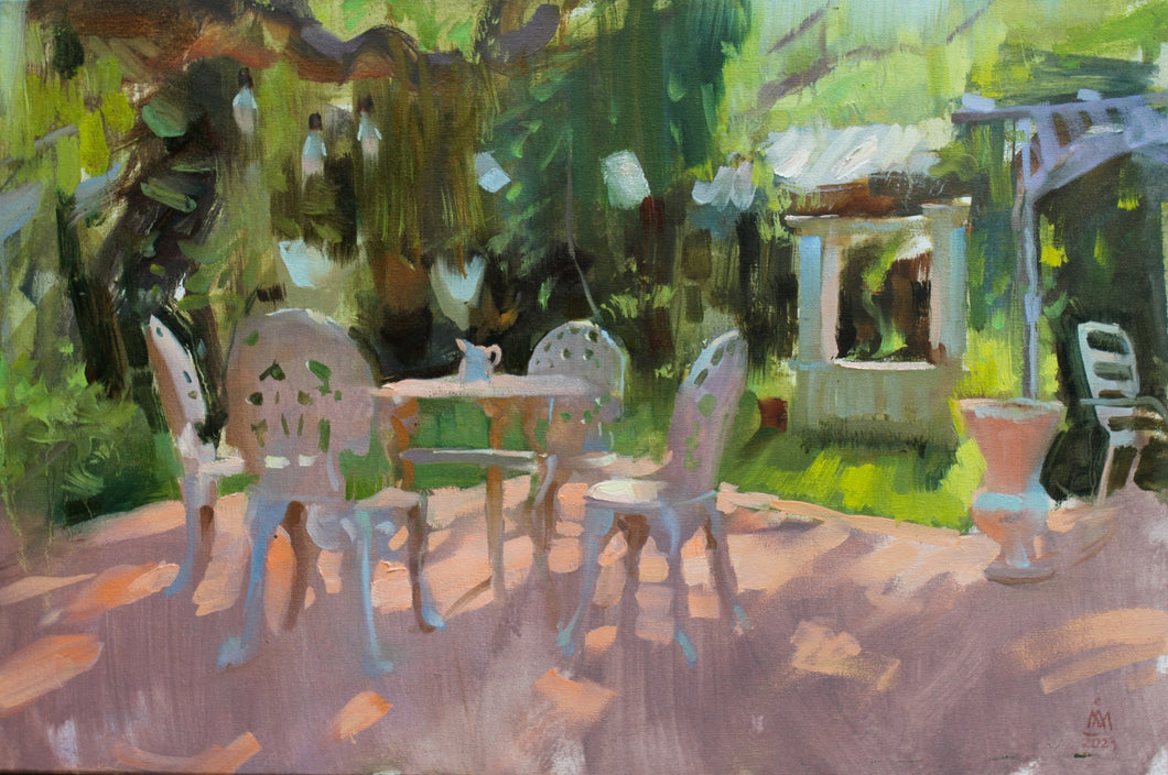 MARIA LIACHOVITSKAYA - Contra luz, Posada Arasy, Areguá