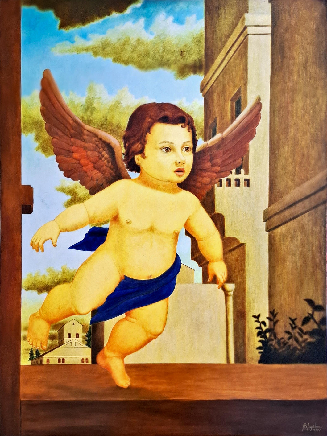 ARSENIO AGUILAR - Ángel en la ventana