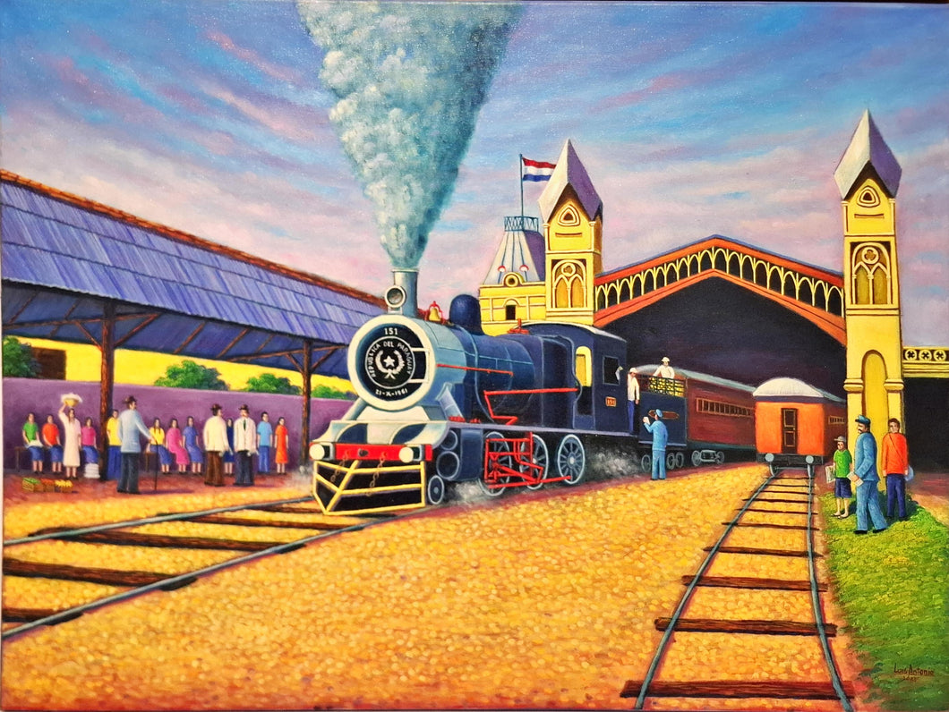LUIS DELGADO - Estación Central de Asunción