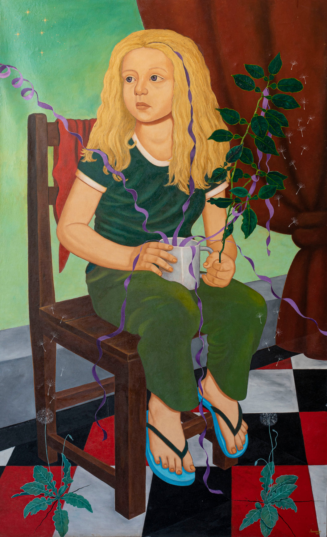 ARSENIO AGUILAR - Niña Rubia