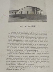 IGNACIO NUÑEZ SOLER - Croquis de 1902 de la Casa Machaín