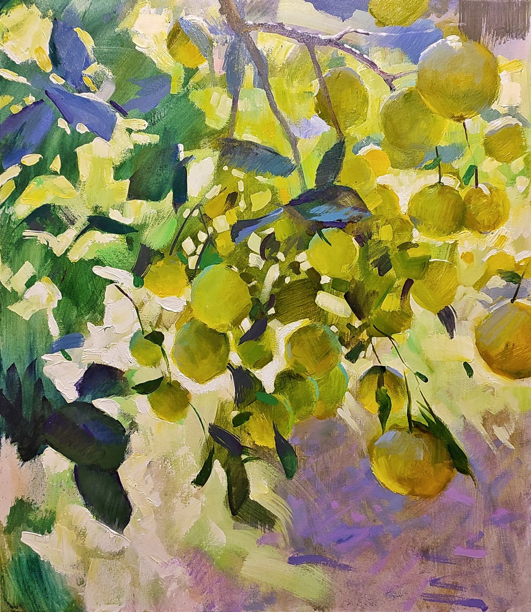 MARIA LIACHOVITSKAYA- Limones entre las hojas