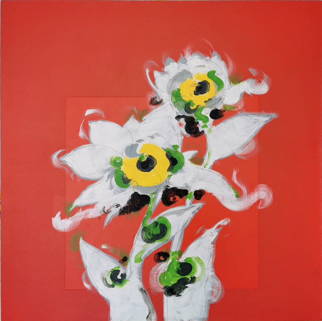 FELIX TORANZOS - SILVIO ALDER FLORA ROJO SOBRE ROJO