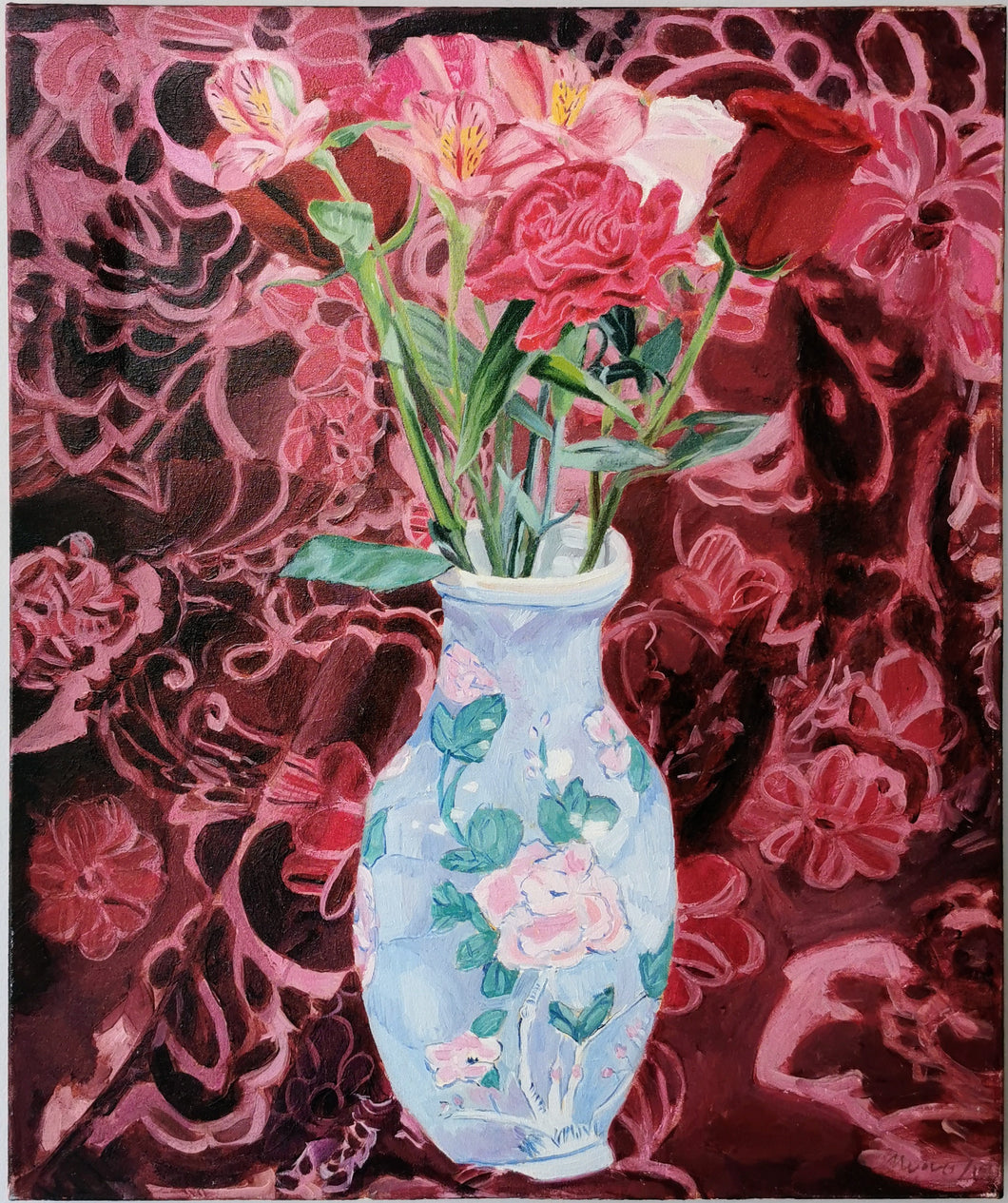 SILVANA NUOVO - FLORES EN VASIJA