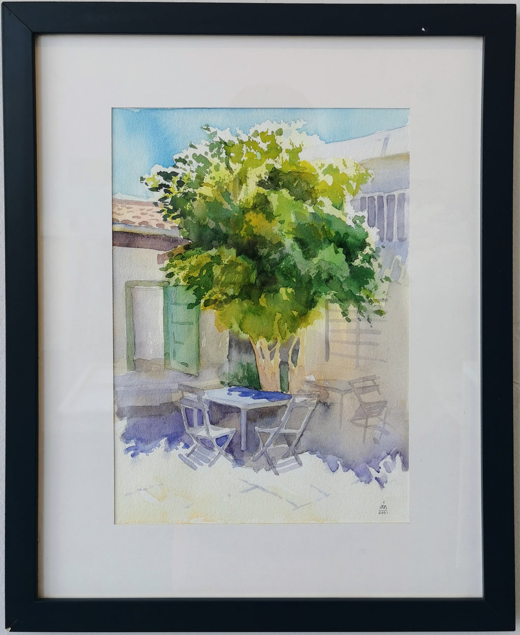 MARIA LIACHOVITSKAYA - Arbol y mesa blanca