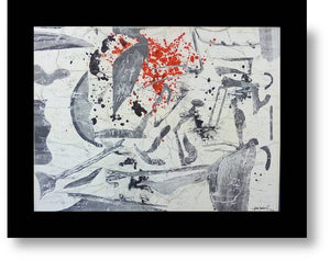 DARIO CARDONA - Black and Red "Serial"