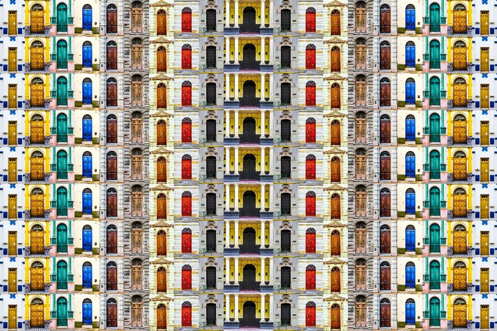 VICTOR BECKELMANN        Composición de Puertas de Asunción 4 MEDIO