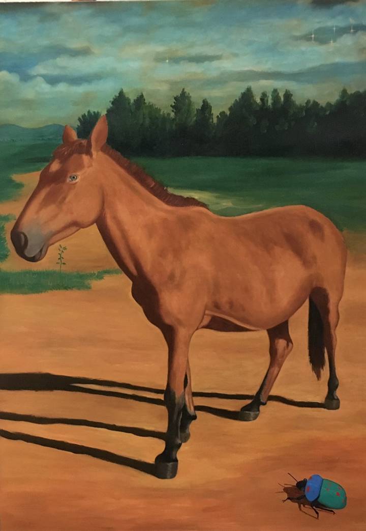 ARSENIO AGUILAR - Caballo y Mariquita Serie III