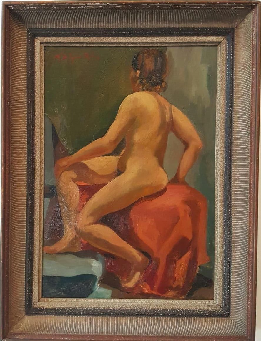 MODESTO DELGADO RODAS - Desnudo de espaldas